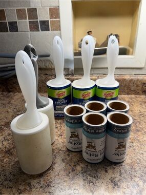 Lint Roller Bundle Scotch-Brite SkyTogether Pet Hair Refills